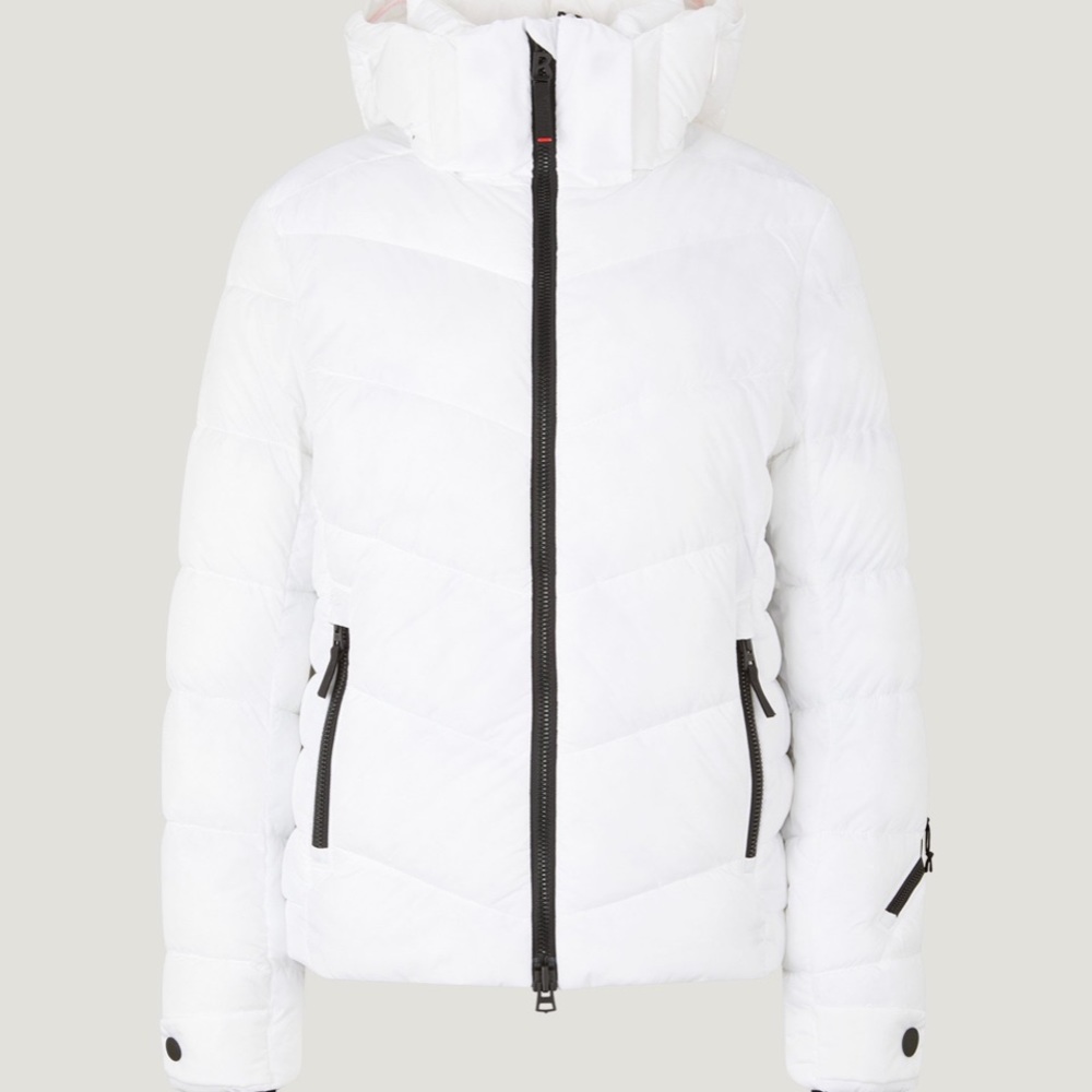 BOGNER FIRE+ICE
SAELLY SKI JACKET
IN WHITE SIZE 4 XS